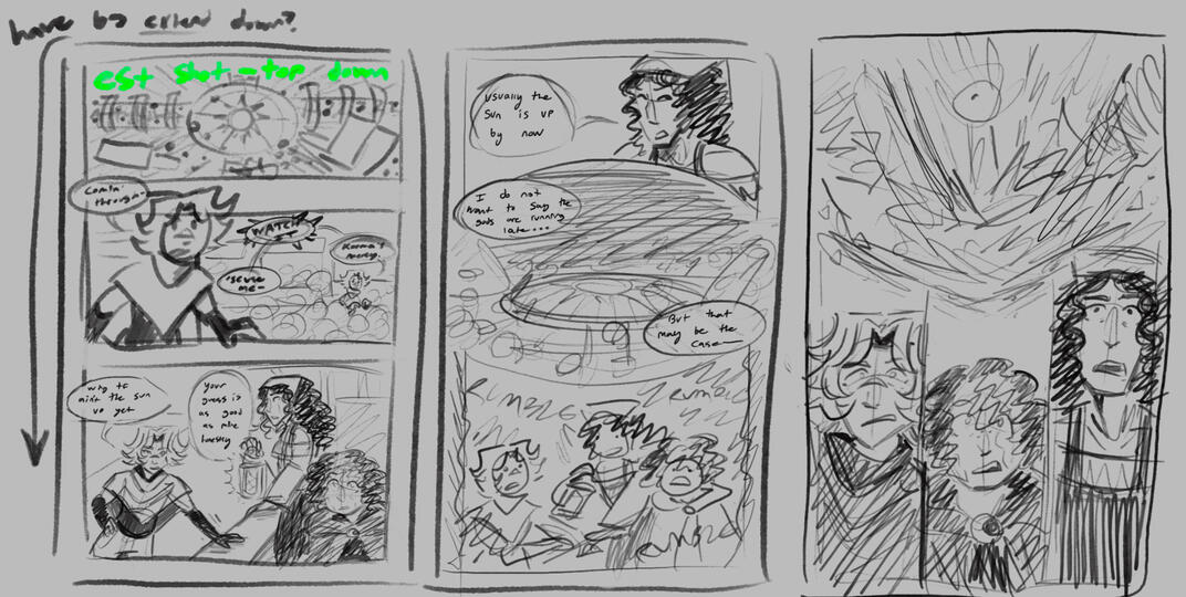 Fate's Hand Comic Thumbnails
