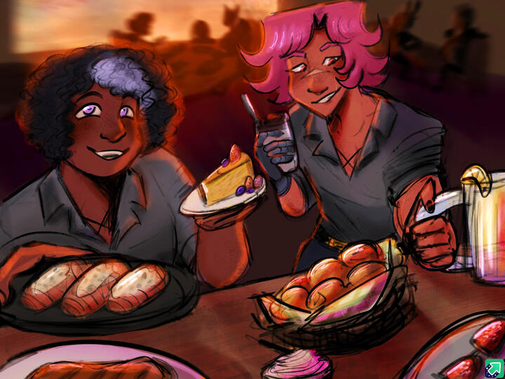 Birthday At The Lightkeepers'